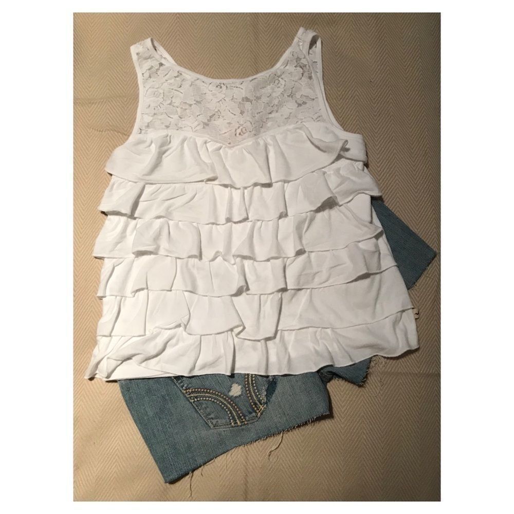 Ruffles & Lace Hollister Top